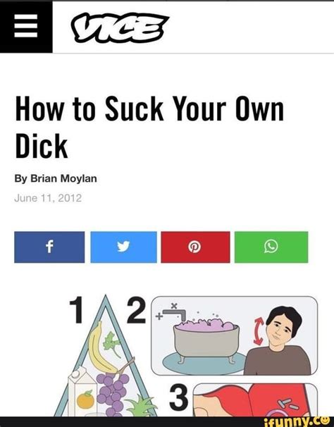 How to Suck Your Own Dick